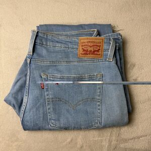 Levi’s 726 Flare Jeans Women’s 32x30 Light Wash Distressed Knee Denim USA